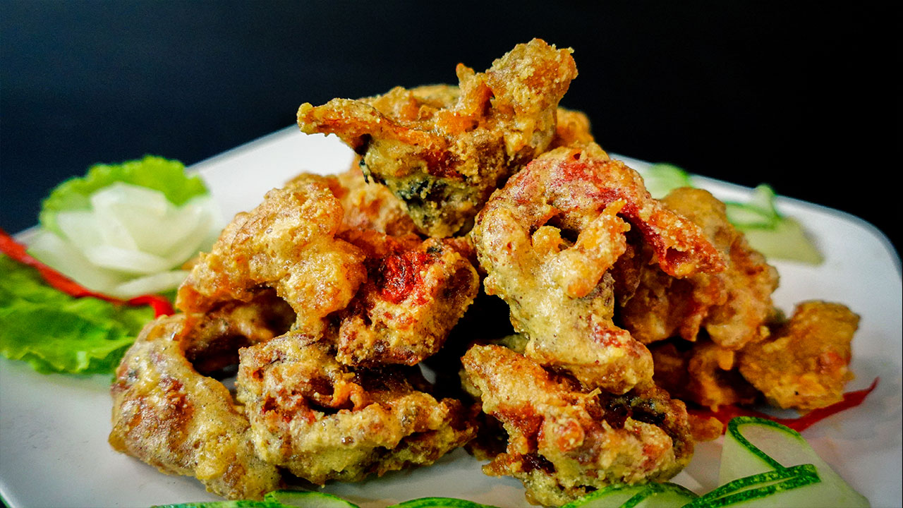 Kepiting Soka Telur Asin